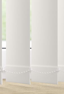 Andromeda, Breeze White - Vertical Blind Slats